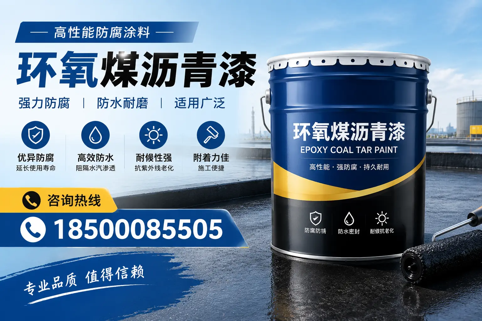 环氧煤沥青漆的主要成分与功能，伊春用户深度了解