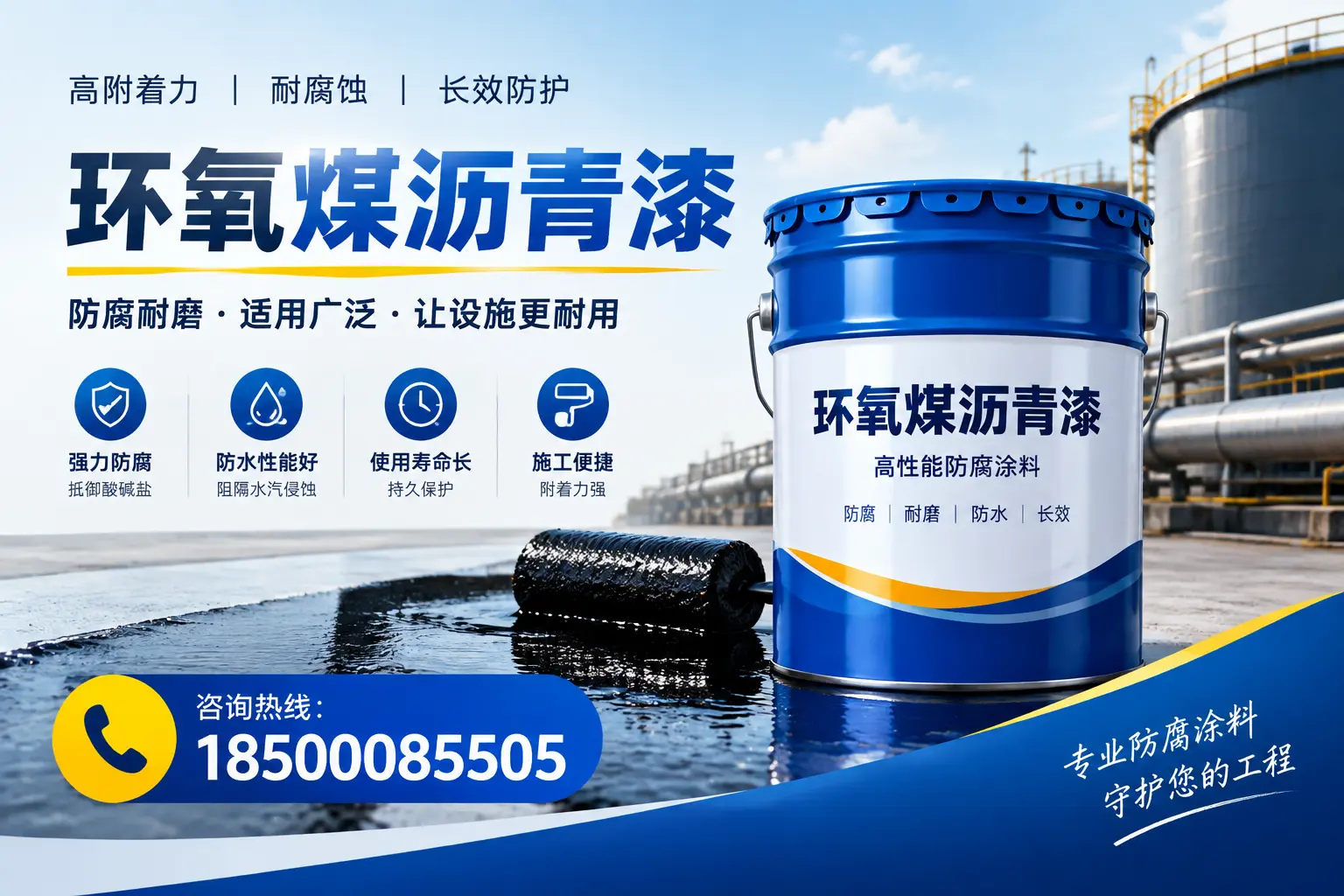 环氧煤沥青漆与其他涂料的对比分析，助力伊春企业决策